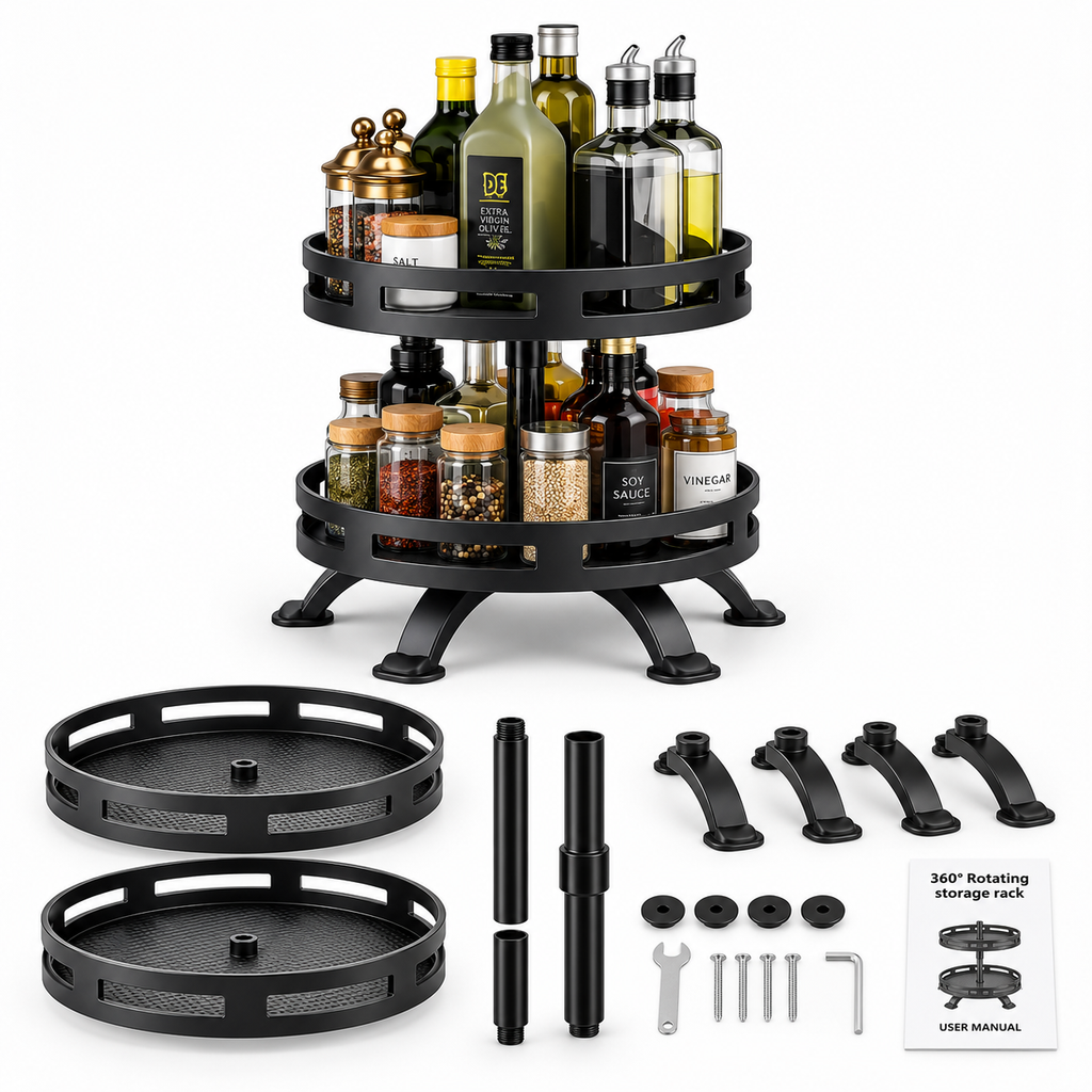 Organizador Giratorio 360° para Cocina