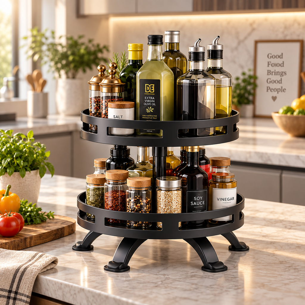 Organizador Giratorio 360° para Cocina