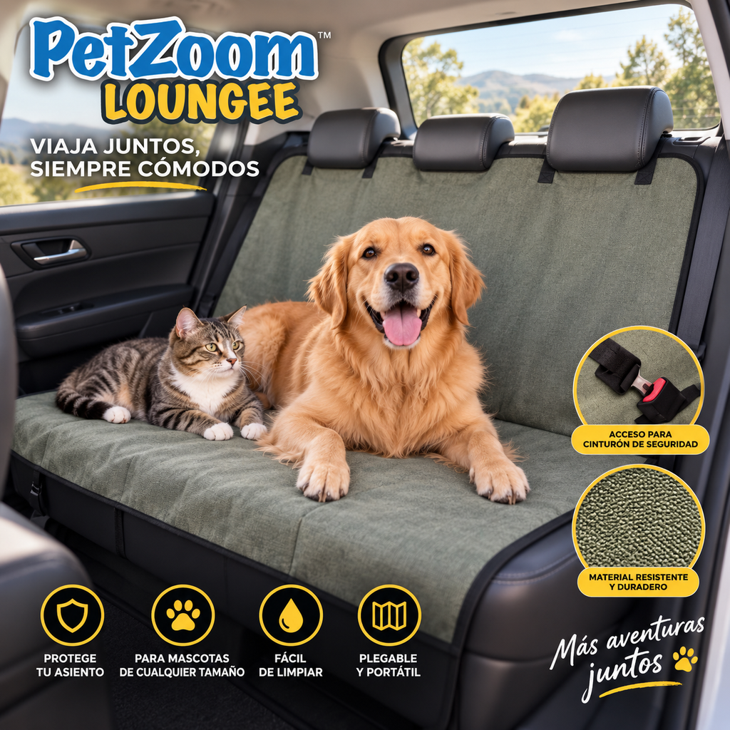 Funda protectora de asiento para mascotas
