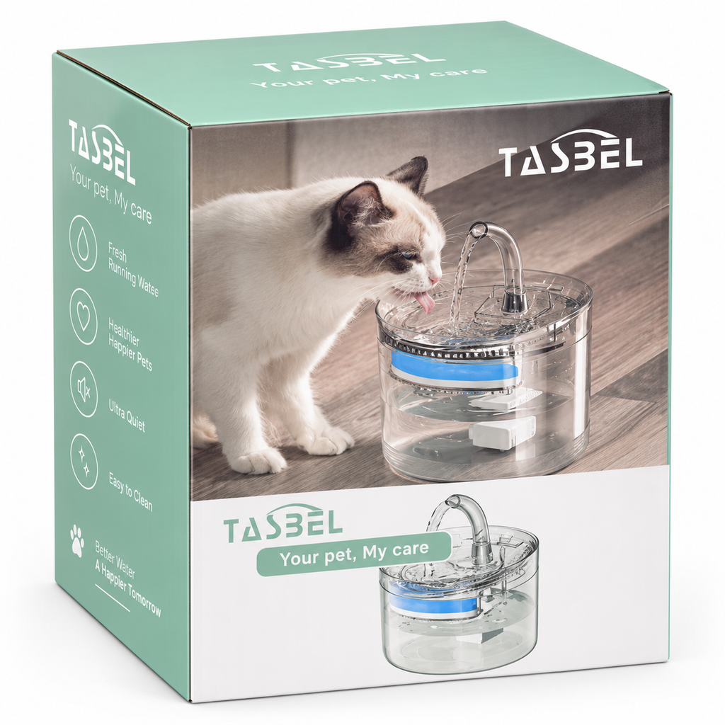 Fuente de Agua Automática TASBEL para Mascotas