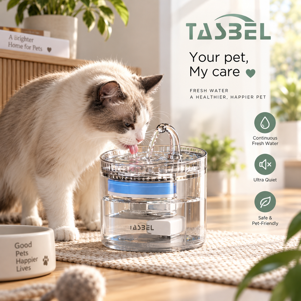 Fuente de Agua Automática TASBEL para Mascotas
