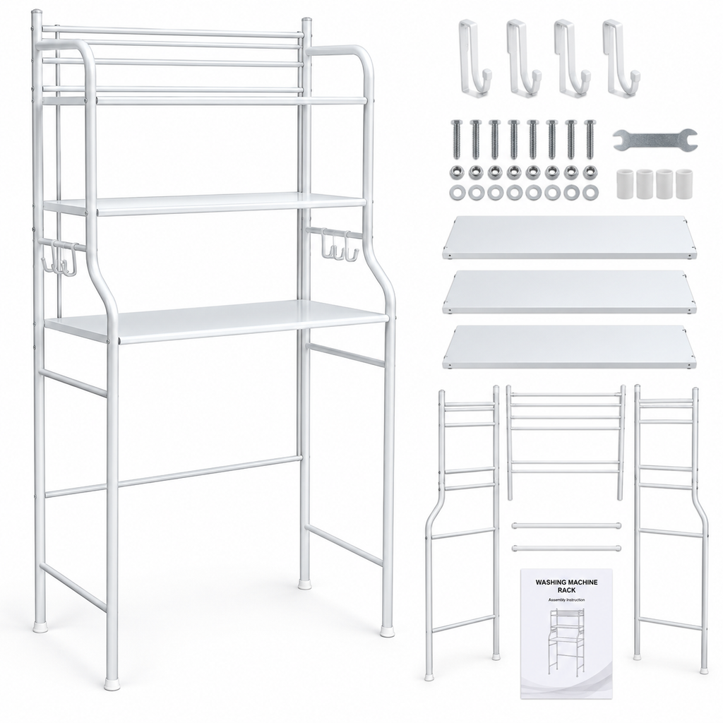 Rack organizador para lavadora