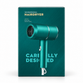 Secador de cabello profesional Hairdryer diseño turquesa