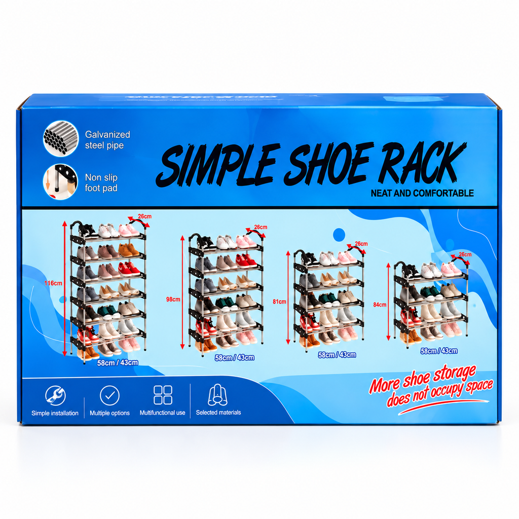 Organizador de zapatos modular Simple Shoe Rack