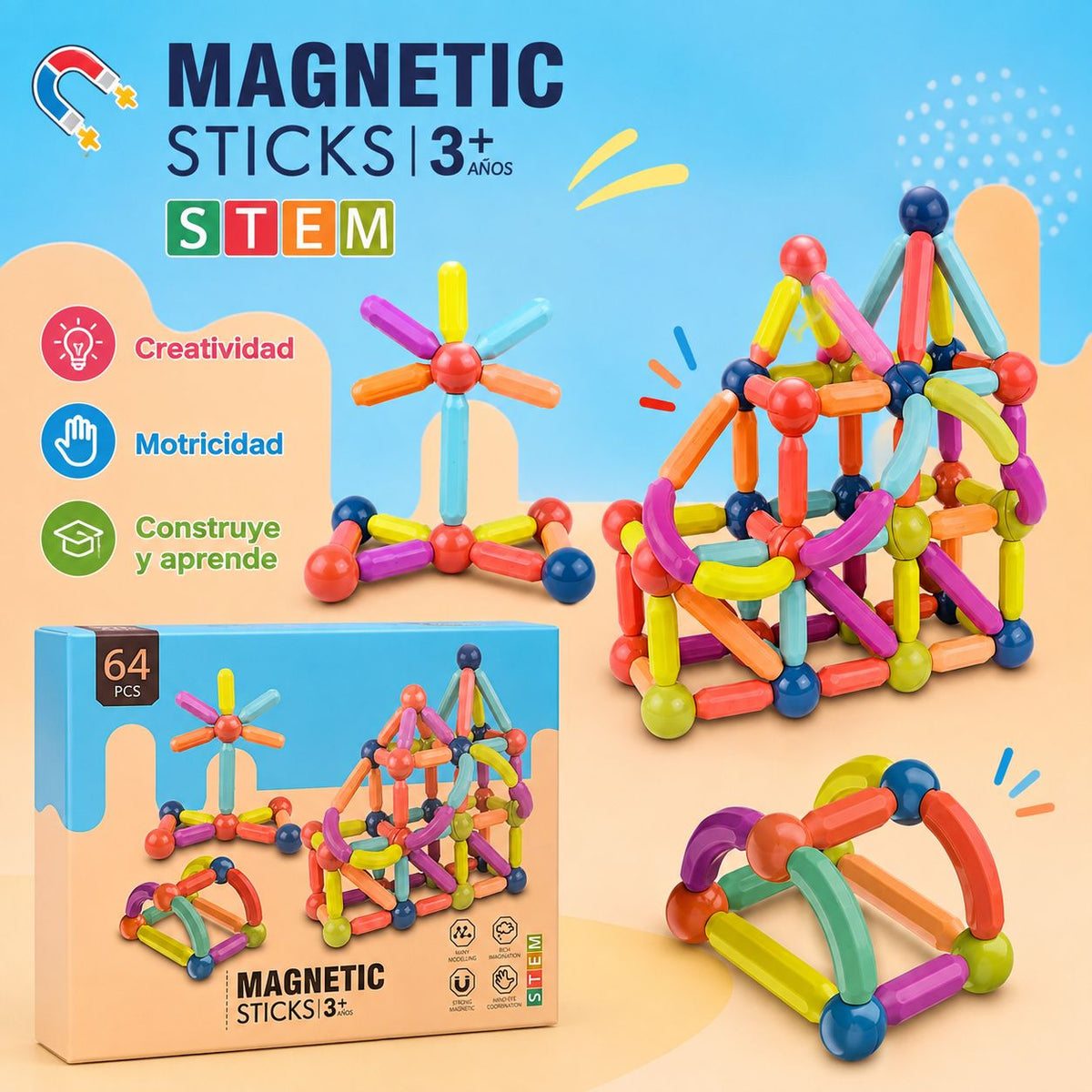 Magnetic Sticks