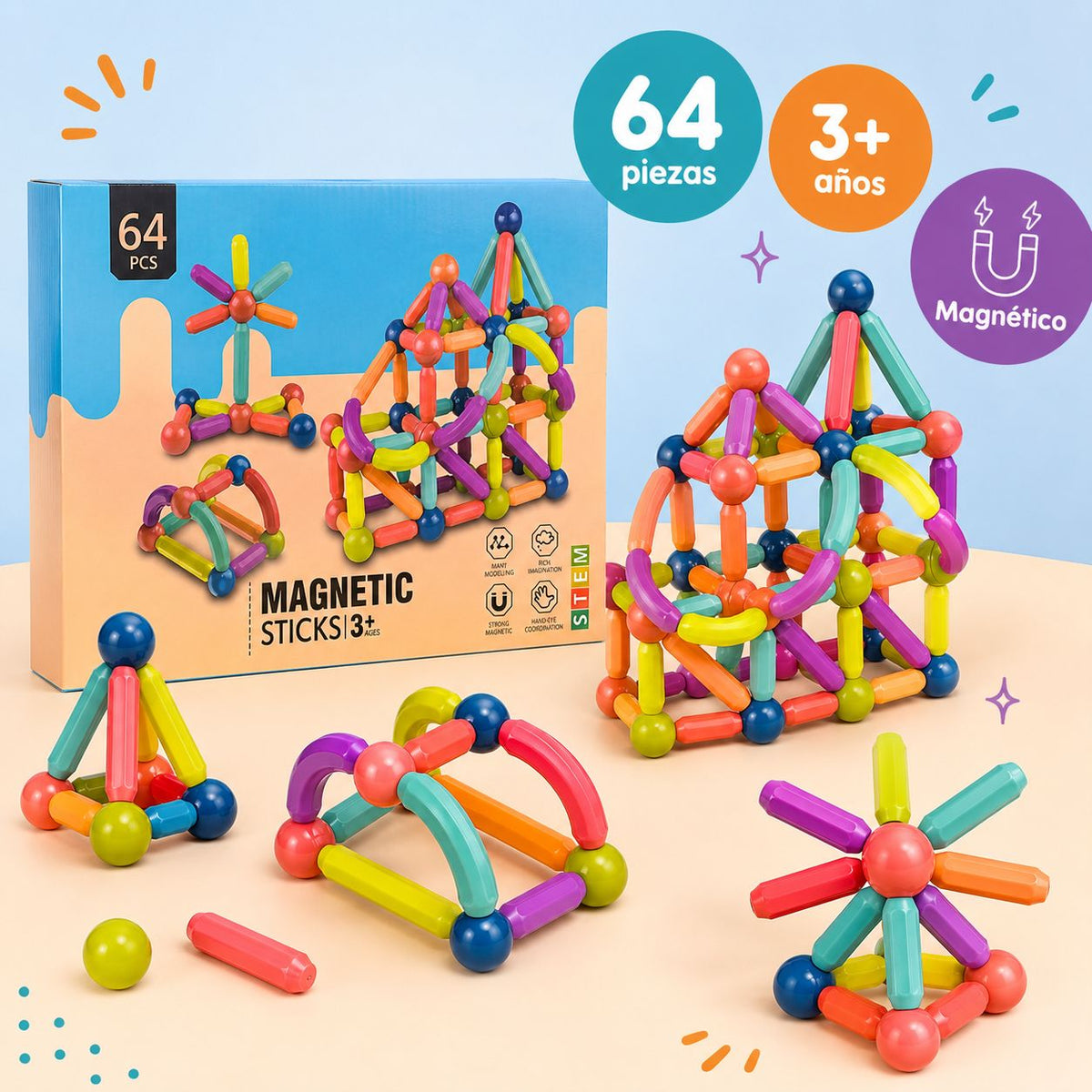 Magnetic Sticks