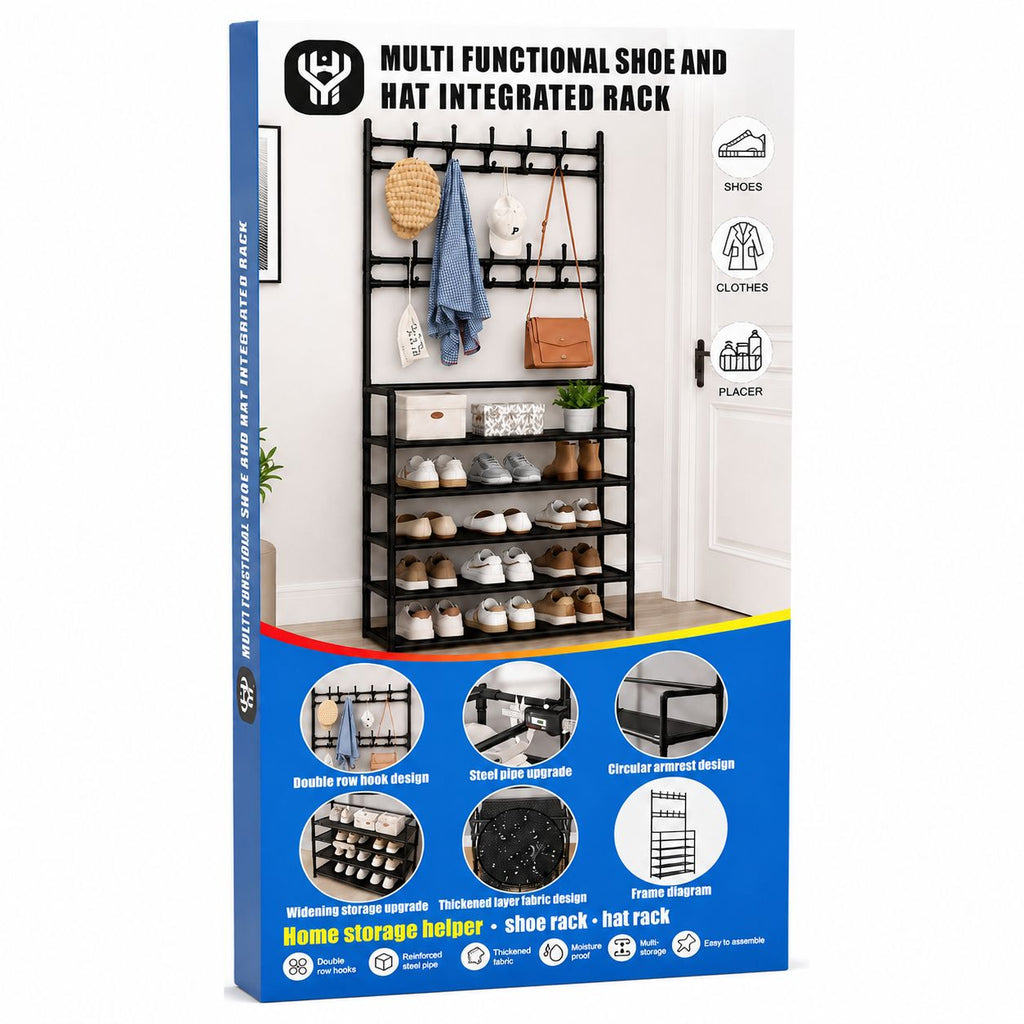 Rack Organizador Multifuncional de Cocina 4 Niveles con Ruedas