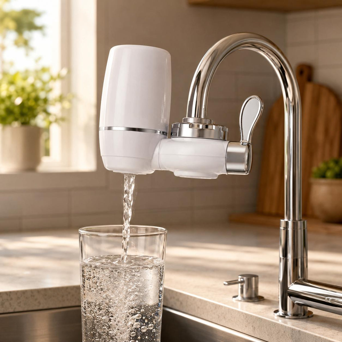 Filtro Purificador de Agua para Grifo Premium 7 Niveles
