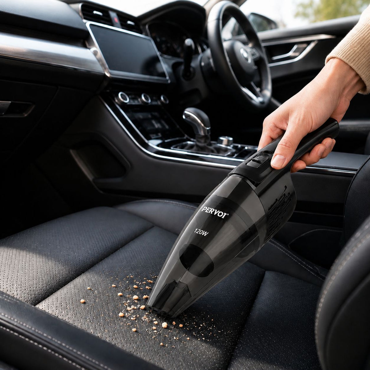 Aspiradora portátil inalámbrica para auto PERVOI CTC-398